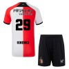 Officiële Voetbalshirt + Korte Broek Feyenoord Rotterdam Gimenez 29 Thuis 2024-25 - Kids